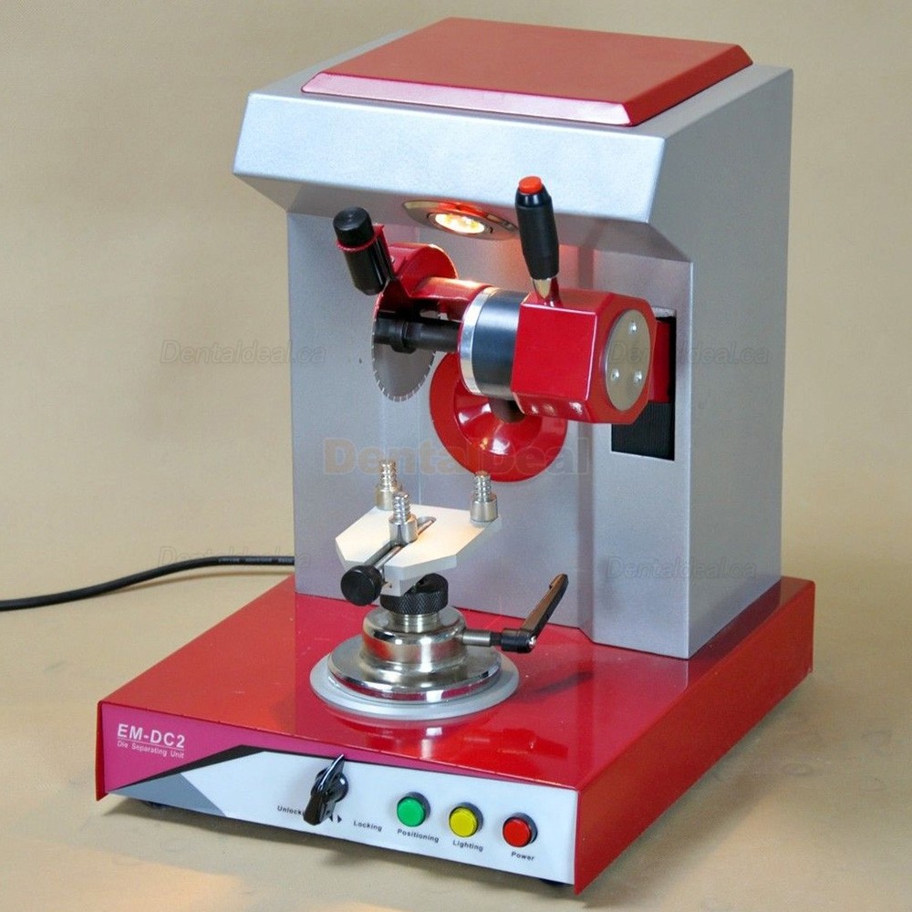EM-DC2 110W Dental Die Cutting Machine Plaster Cutting Die Separating Unit 3,500 RPM