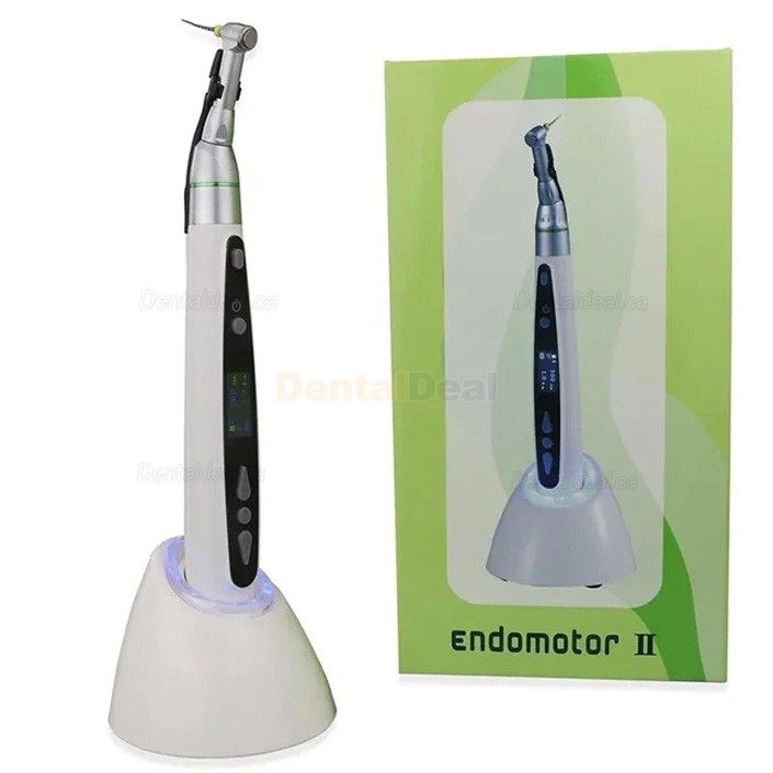 Westcode EndoII Dental Cordless Endo Motor Endodontic Handpiece with 2Pcs LED Light