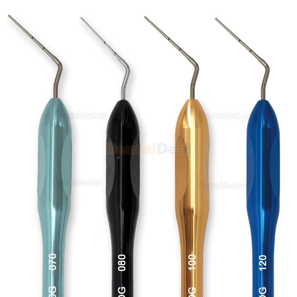 Dental Endodontic Hand Plugger Tip NITI Fill Obturation Kit 4 Sizes