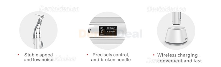 Beyond Endowell-3 Cordless Endo Motor Endo Handpiece 16:1 with Light and Reciprocating