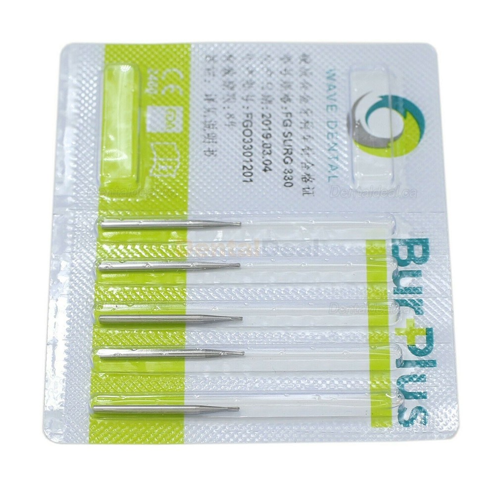 10Pcs FG 330 Carbide Burs Dental Friction Grip Pear Head Carbide Bur