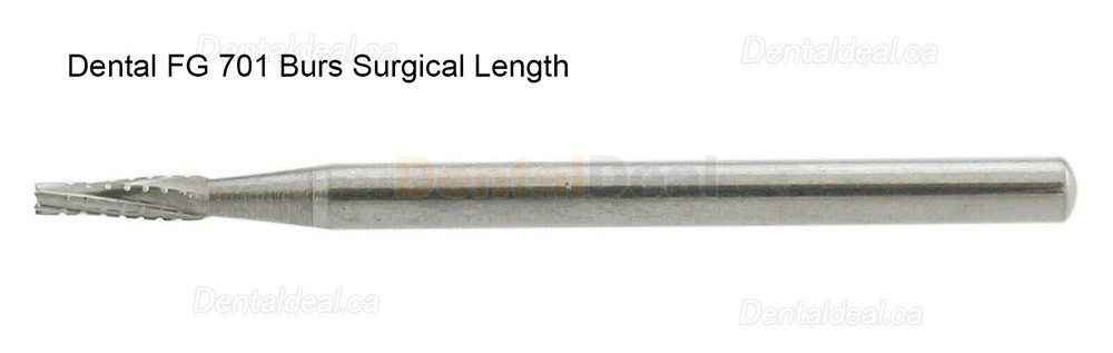 10Pcs FG Surgical Carbide Burs 700 701 702 703 Friction Grip Taper Fissure Carbide Burs