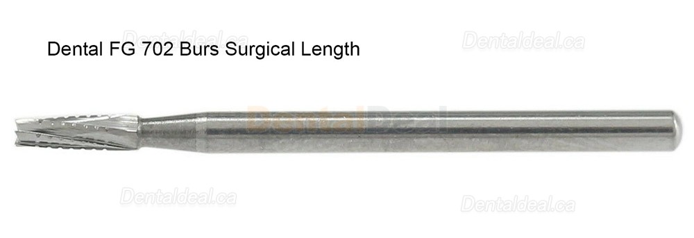 10Pcs FG Surgical Carbide Burs 700 701 702 703 Friction Grip Taper Fissure Carbide Burs
