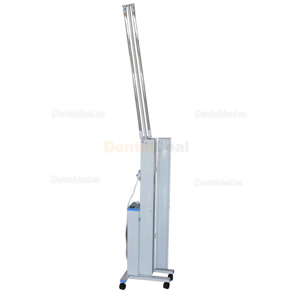 FY&reg; 30DC Mobile Medical UV+Ozone Disinfection Cart Ultraviolet Lamp Sterilizer Trolley Philips UVC Lamps Tube