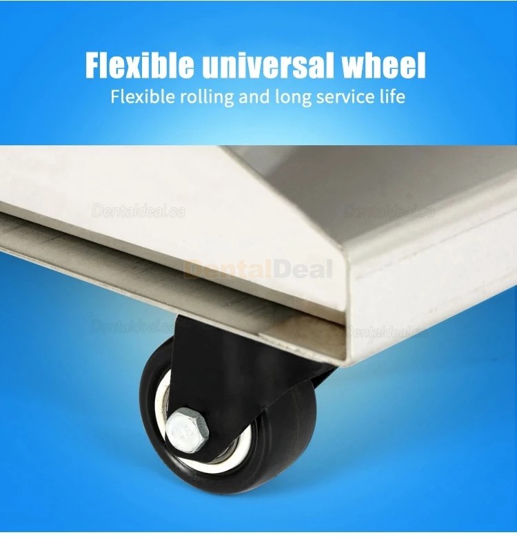 FY 120W-220W Portable UV+Ozone Disinfection Lamp Stainless Steel Ultraviolet Light Sterilizer Trolley