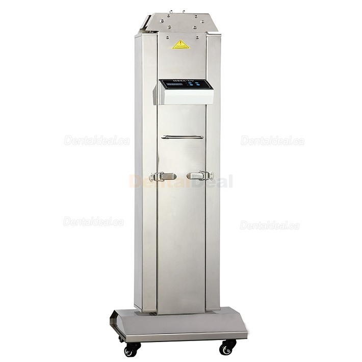 FY 120W-220W Portable UV+Ozone Disinfection Lamp Stainless Steel Ultraviolet Light Sterilizer Trolley