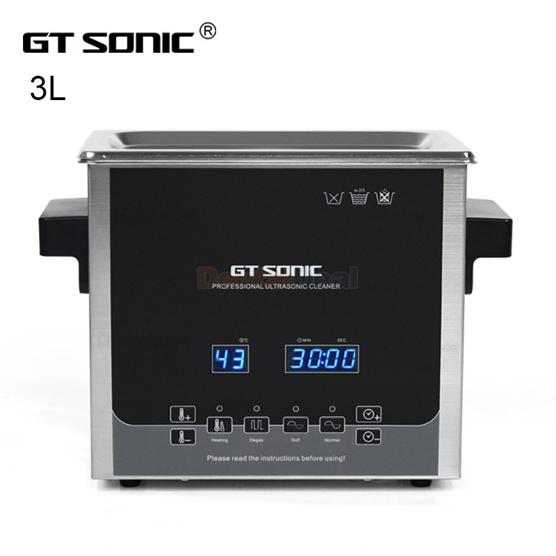 GT SONIC D-Series 2-27L 100-500W Digital Ultrasonic Cleaner with Heater