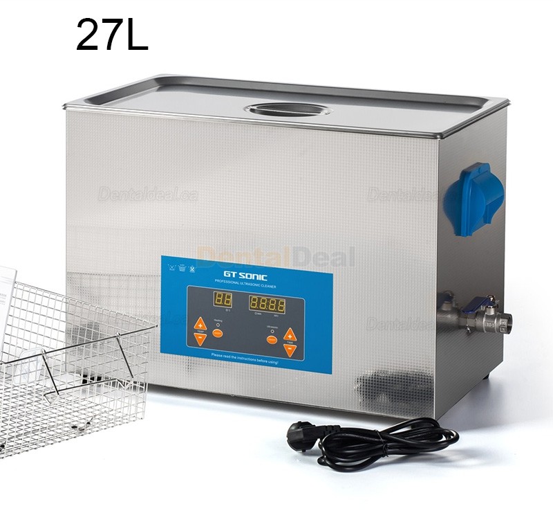 GT SONIC QTD-Series 2-27L 100-500W Digital Ultrasonic Cleaner with Heater
