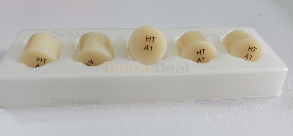 10PCS Dental Lab Lithium Disilicate Glass Ceramic Block Cad Cam Material