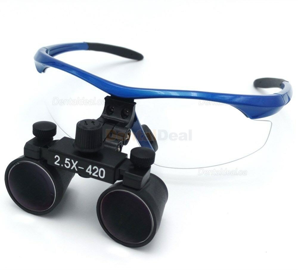 DY-101 Dental Surgical Medical Binocular Loupes 2.5X420mm