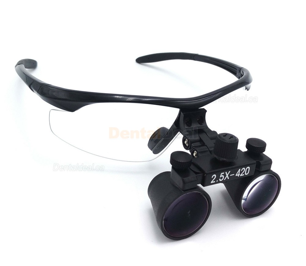 DY-101 Dental Surgical Medical Binocular Loupes 2.5X420mm