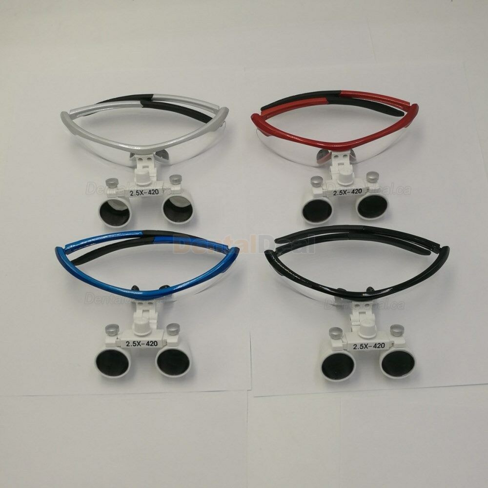 DY-101 Dental Surgical Medical Binocular Loupes 2.5X420mm