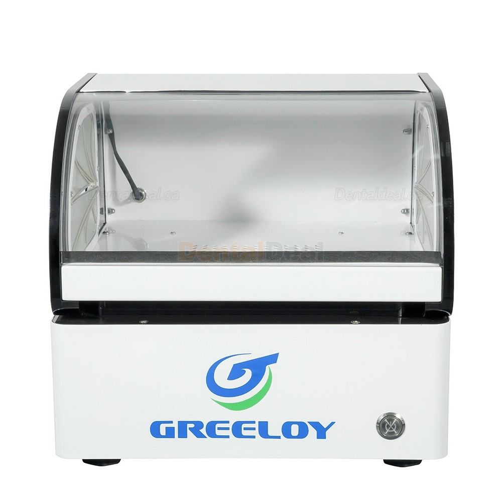 Greeloy 60W Dental Lab Dust Collector Laboratory Vacuum Cleaner with Filter & LED Light
