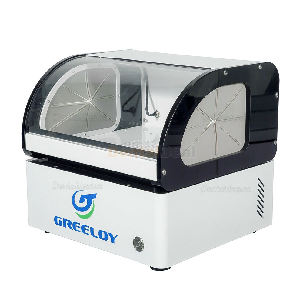 Greeloy 60W Dental Lab Dust Collector Laboratory Vacuum Cleaner with Filter & LED Light