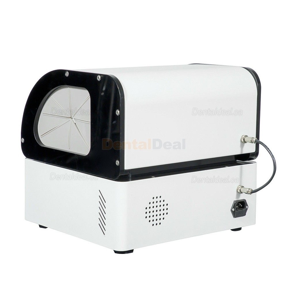 Greeloy 60W Dental Lab Dust Collector Laboratory Vacuum Cleaner with Filter & LED Light