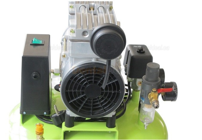 Greeloy&reg; GA-81 800W Dental Lab Medical Oilless Air Compressor with 40L Tank