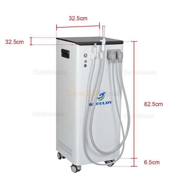 GSM-300 350L/min Portable Dental Suction Unit Vacuum Pump High Volume Suction