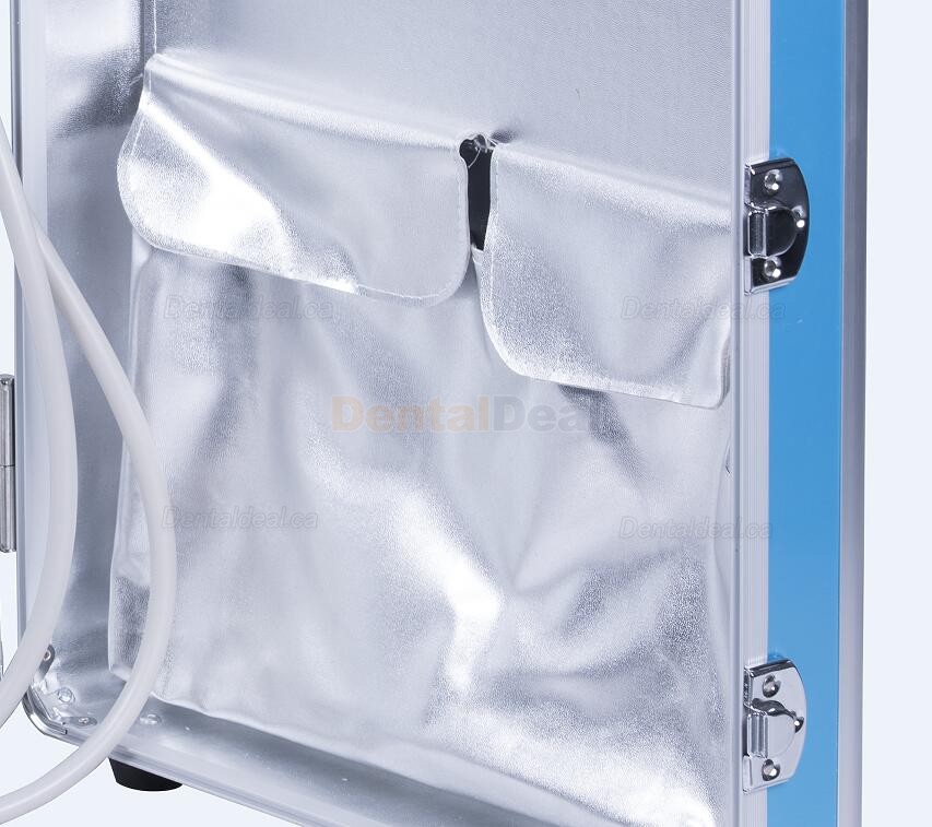 Greeloy&reg; GU-P204 Dental Portable Unit with Air Compressor