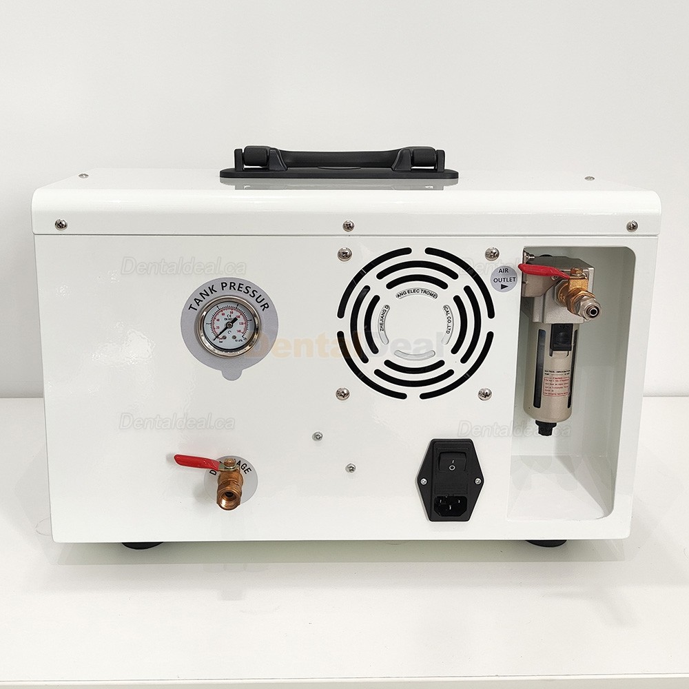 Greeloy GU-P302 Mobile Dental Cart Unit with Compressor GU-P300 + Curing Light+ Scaler Handpiece