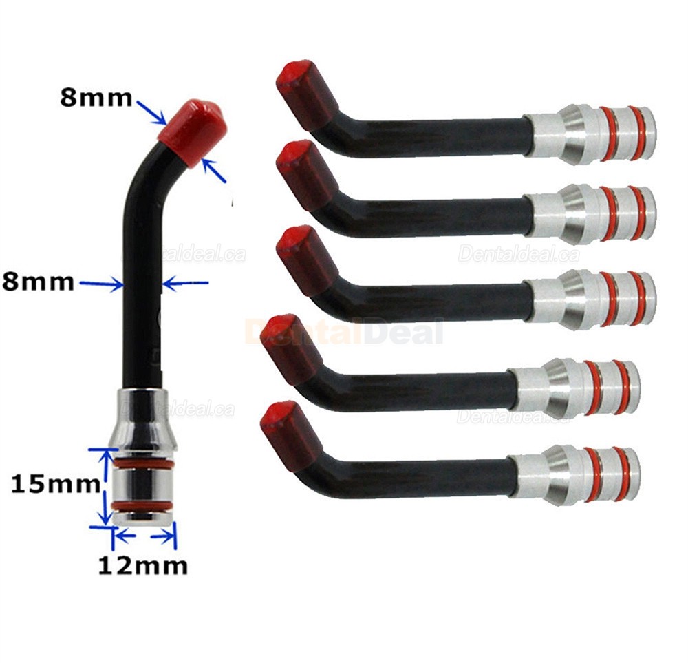 5Pcs 8*12*15mm Dental Light Guide for LED Curing Light