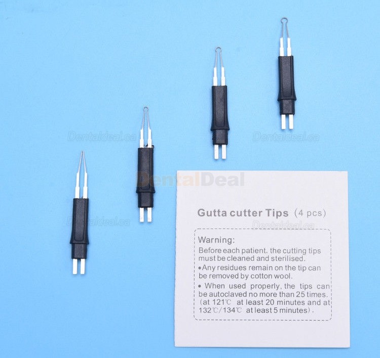 4Pcs Replacement Gutta Percha Cutter Tips