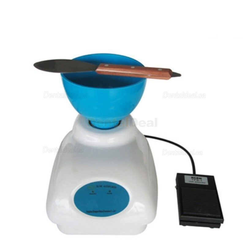 ZoneRay&reg; HL-YMC III Dental Impression Alginate Mixer Material Mixing Machine with Foot Pedal