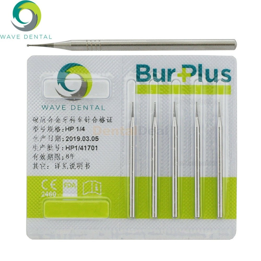 10Pcs Wave Dental Carbide Surgical Burs Round HP Burs 1/4 1/2 1 2 3 4 5 6 7 8 10#
