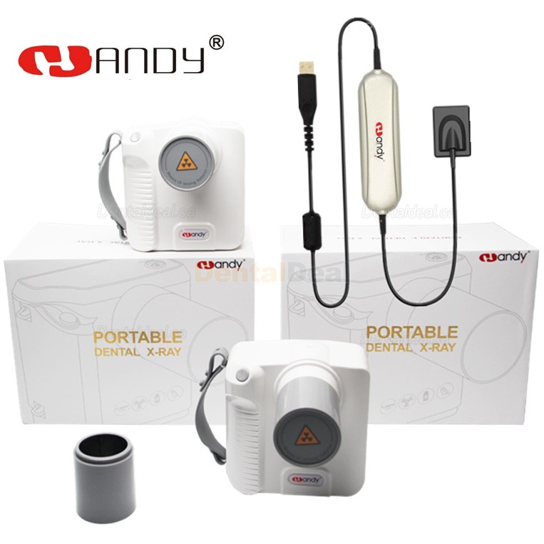 Handy Handheld Dental X-ray Machine + Handy HDR 500B / 600A Intraoral Xray Sensor
