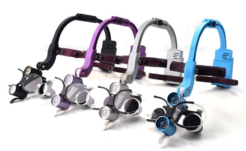 2.5/3.5X Headband Dental Medical Surgical Loupe with 5W LED Headlight