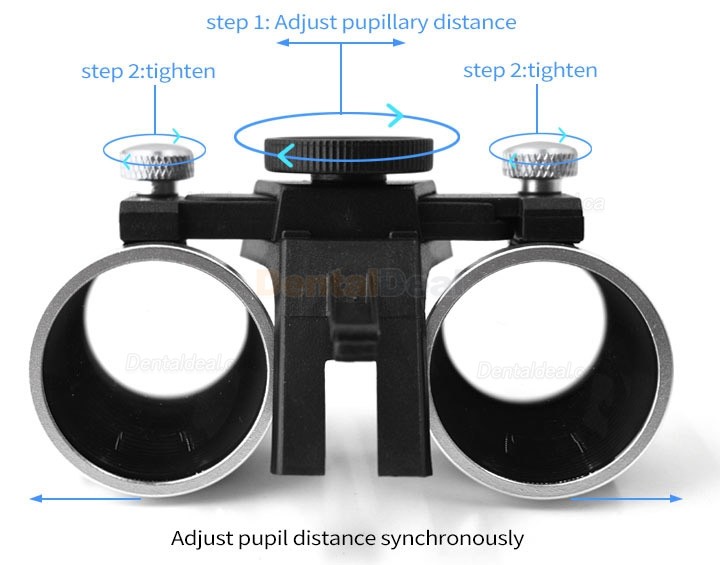 2.5/3.5X Headband Dental Medical Surgical Loupe with 5W LED Headlight