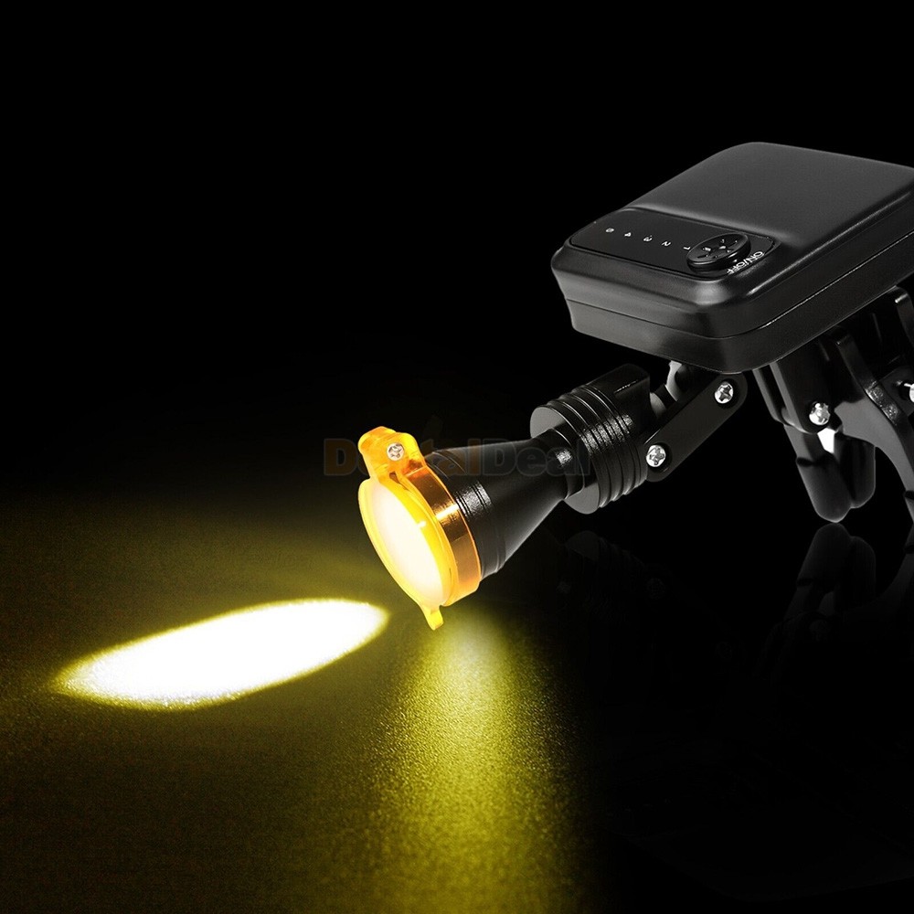 Dental Wireless LED Surgical Headlight 5W with Optical Filter & 2 Batteries