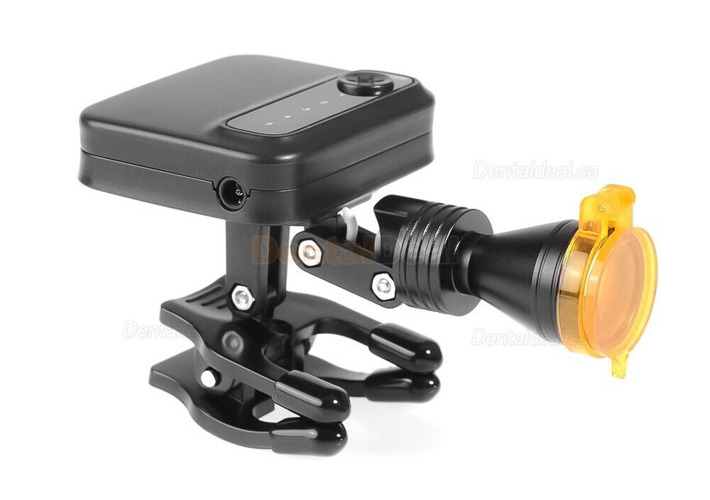 Dental Wireless LED Surgical Headlight 5W with Optical Filter & 2 Batteries