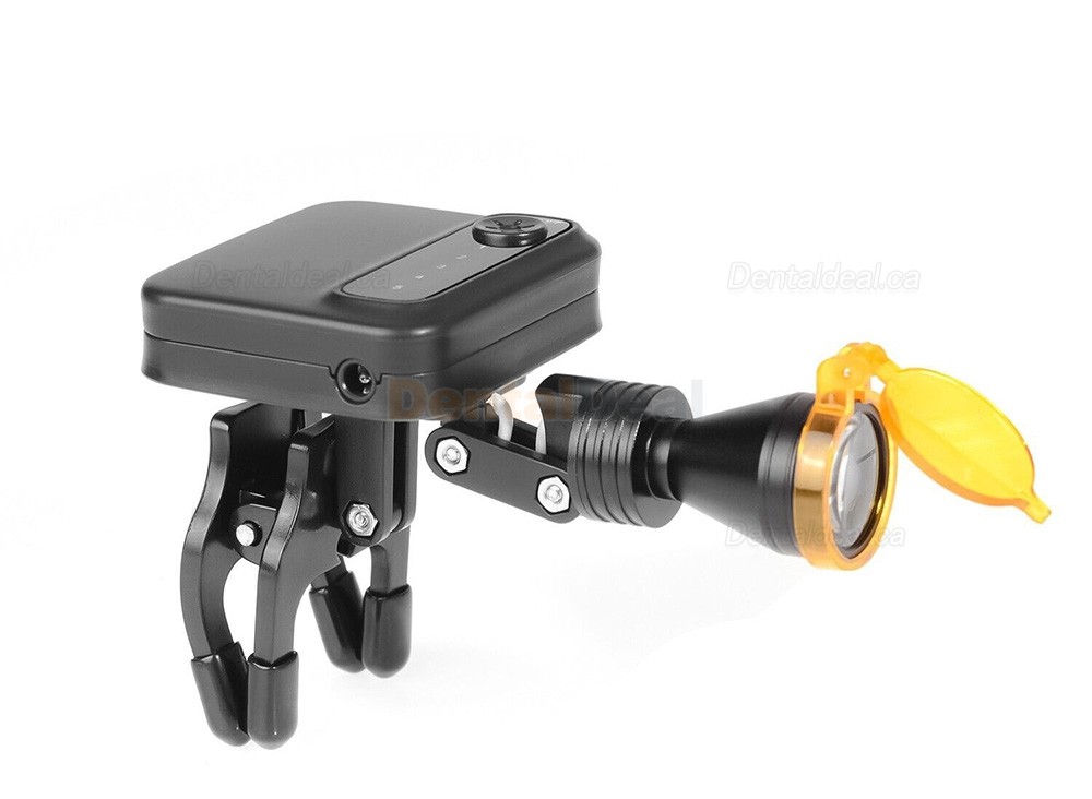 Dental Wireless LED Surgical Headlight 5W with Optical Filter & 2 Batteries