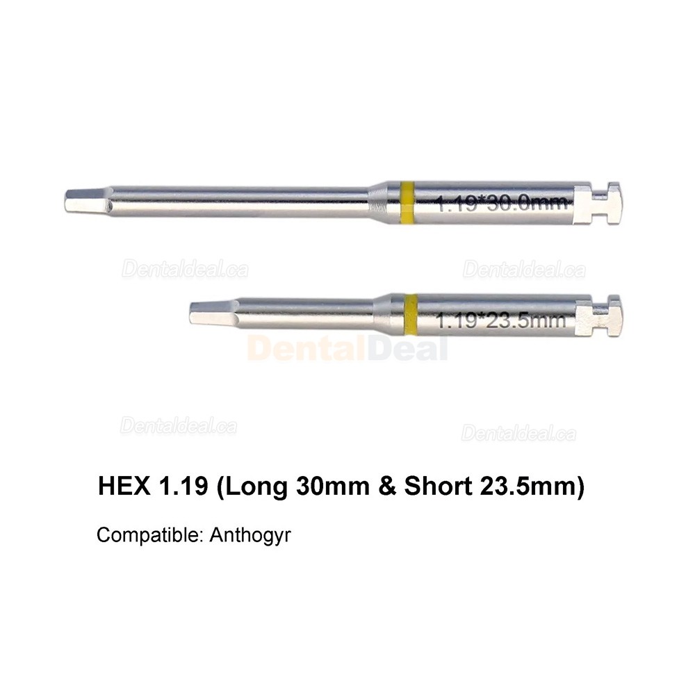 Dental Implant Abutment Latch Screwdriver Hex Driver Stainless Steel Long Short