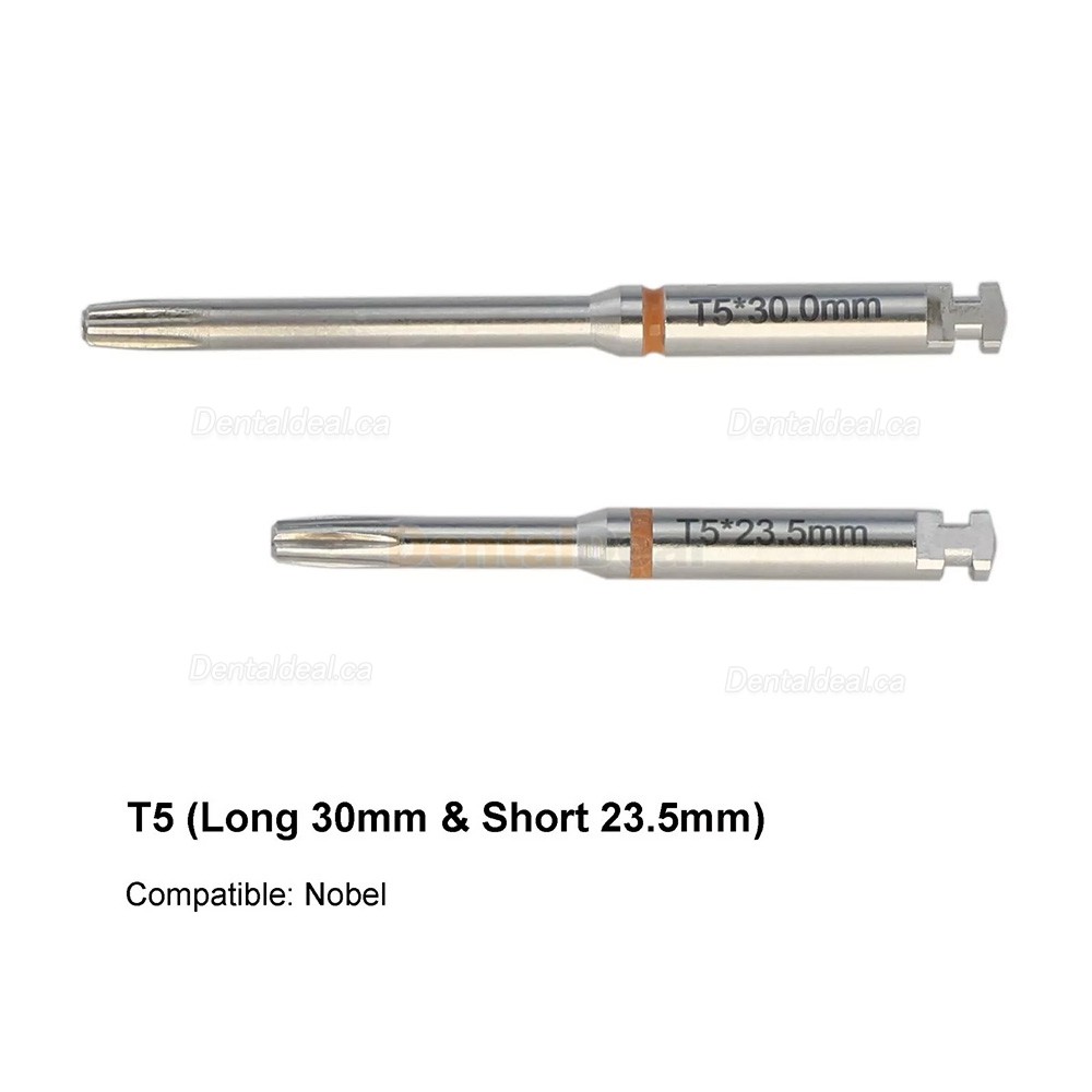 Dental Implant Abutment Latch Screwdriver Hex Driver Stainless Steel Long Short