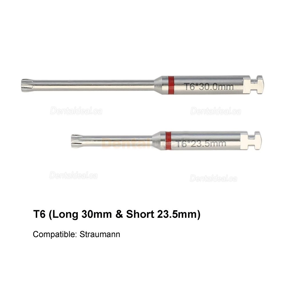 Dental Implant Abutment Latch Screwdriver Hex Driver Stainless Steel Long Short