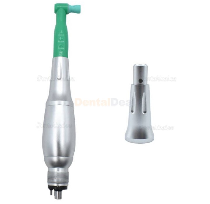 Dental 4:1 Prophy Handpiece 3 Nose Cones + Air Motor + 50Pcs Replacement Heads