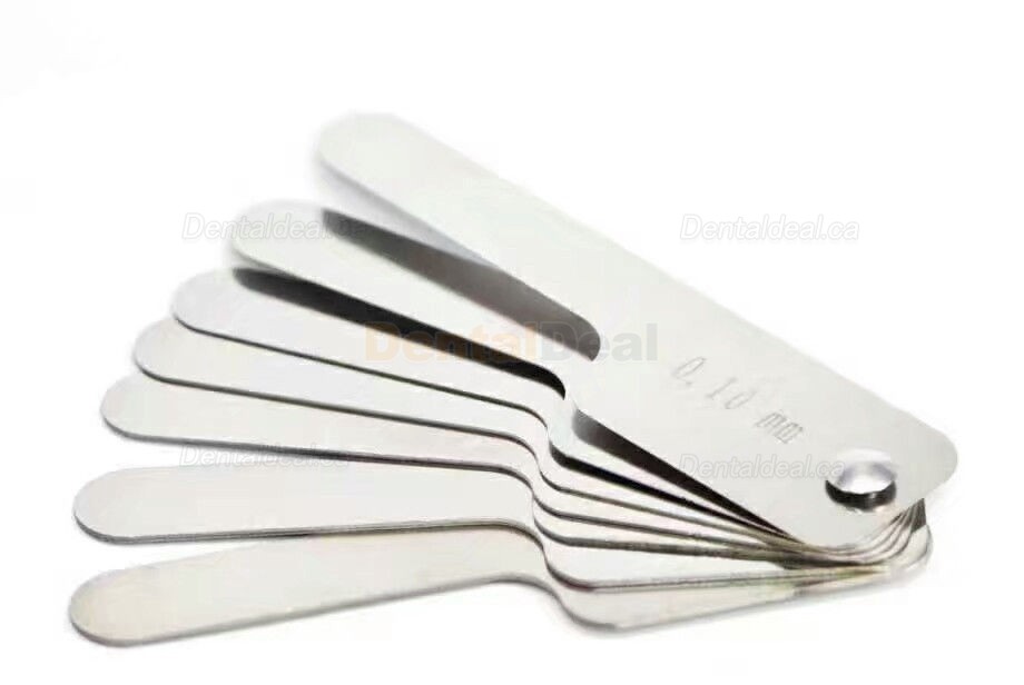 2Pcs Orthodontic Dental Interproximal Reduction (IPR) Gauge Measure Tool