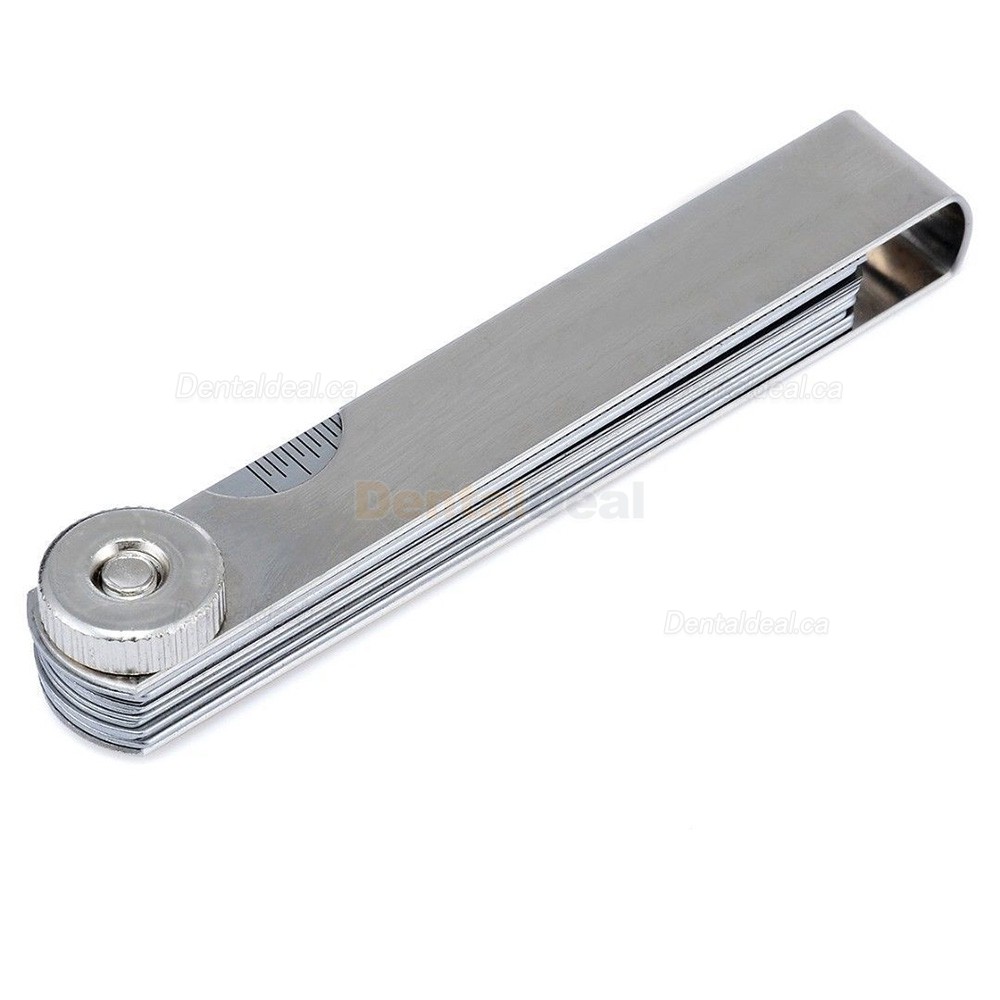 Dental Orthodontic IPR Gauge Ruler 0.05-1.00 mm