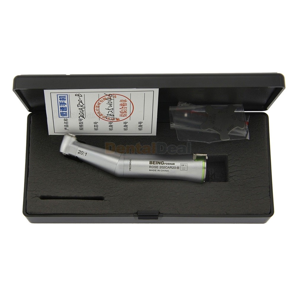BEING 20:1 Dental Fiber Optic Contra Angle Implant Surgical Handpiece