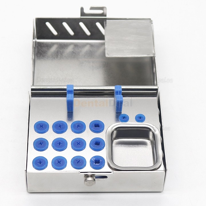 Dental Implant Surgical Instrument Tool Kit Stainless Steel Storage Box