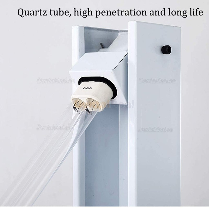 Mobile UV Light Sterilizer Ultraviolet Disinfection Lamp Germicidal UV Lamp Trolley with Wheels