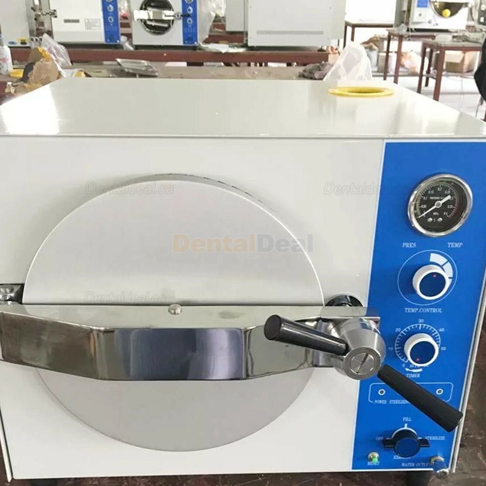 JIBIMED 20L/24L Benchtop Autoclave Sterilizer ​Steam Sterilizer for Dental Medical