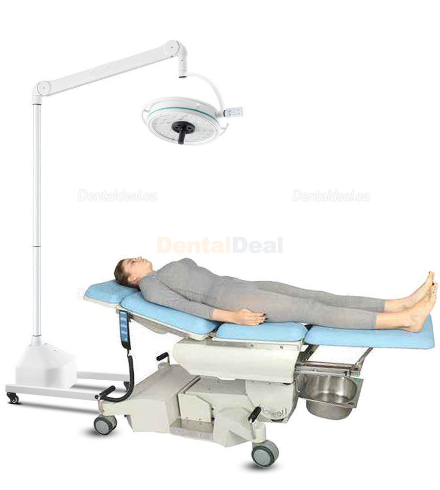 KWS KD-2036D-3 108W Mobile Dental LED Shadowless Surgical Lamp Medical Exam Light