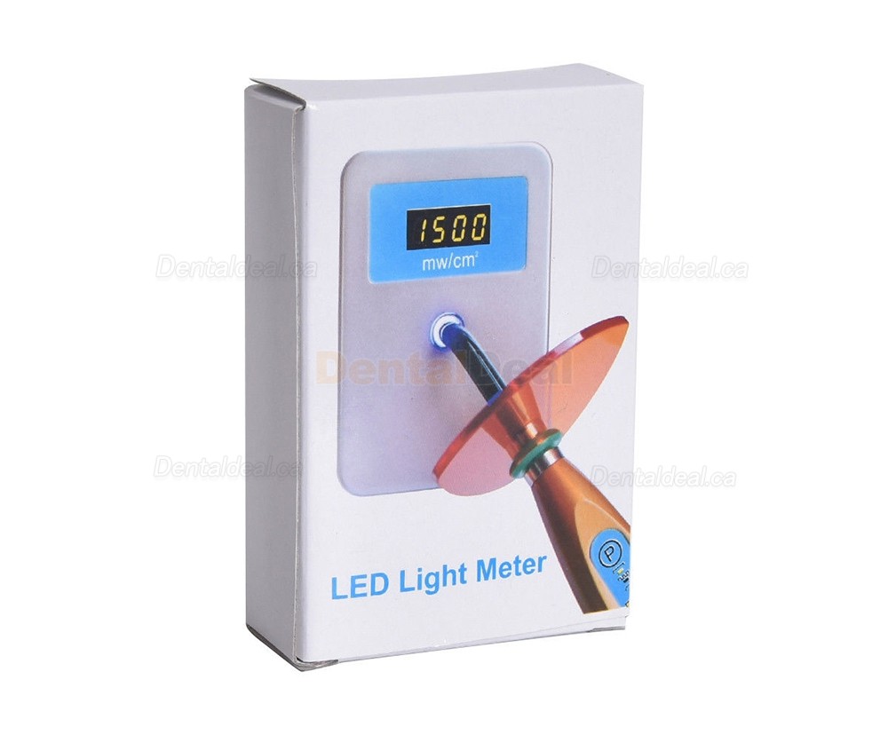 Dental LED Curing Light Meter Power Tester LED Radiometer