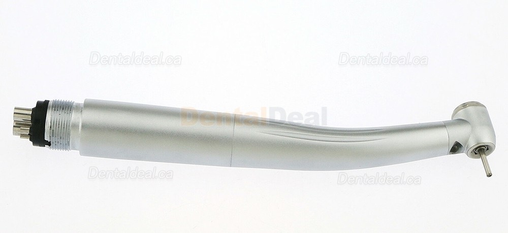 Dental LED E-generator High Speed Turbine Handpiece 2/4 Holes Three Water Spray Push Button