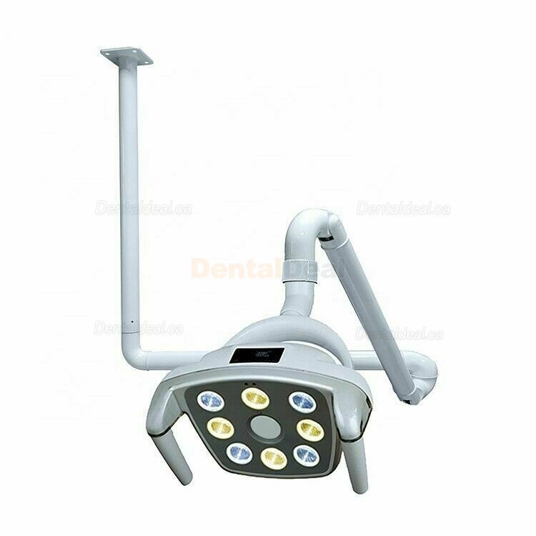 Ceiling Mounted Dental LED Surgical Lamp Dental Ceiling Operating Light 8 LEDs with Sensor