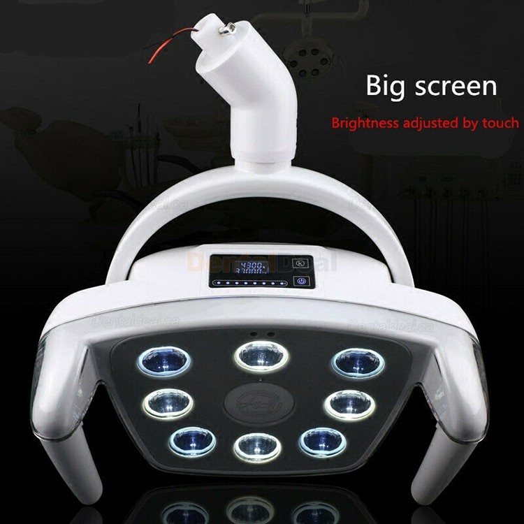 Ceiling Mounted Dental LED Surgical Lamp Dental Ceiling Operating Light 8 LEDs with Sensor