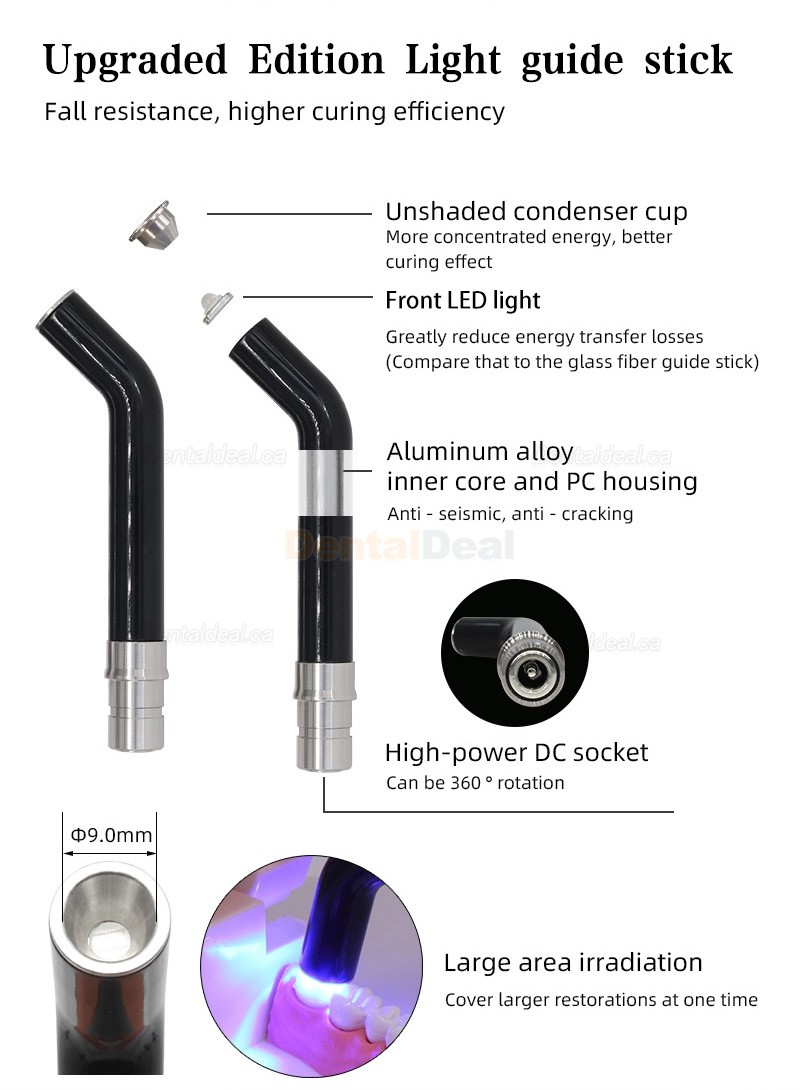 LY&reg; Dental LED Curing Light Cordless 1500mw/cm2