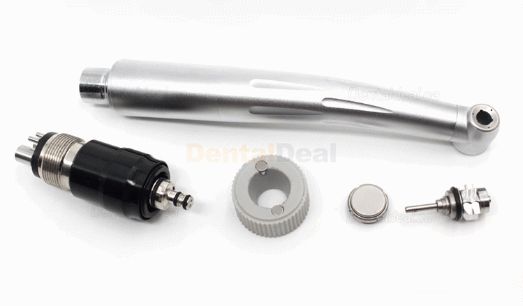 H601 Dental Turbine Handpiece Kit 3 Water Spray Push Button with Coupling